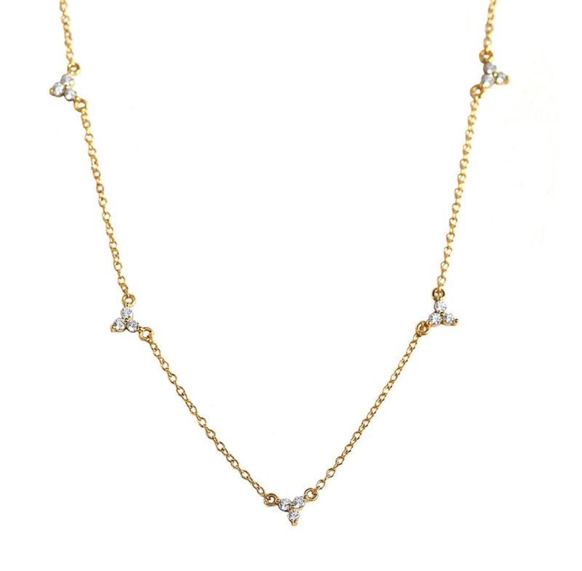 The Cloverine Pendant Necklace