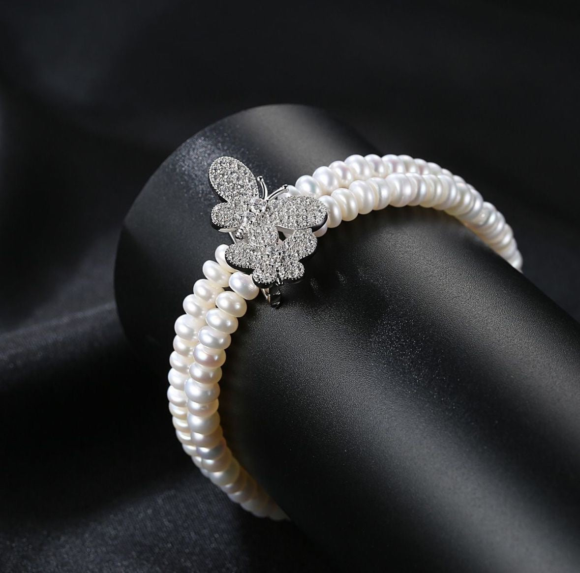 The Pearl Butterfly Bracelet