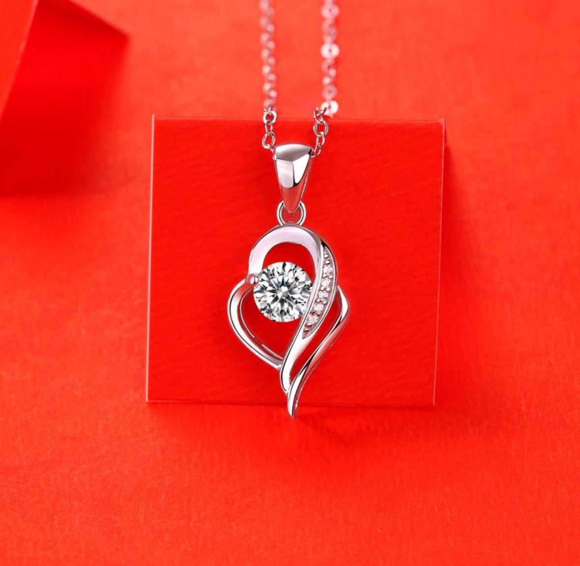 The Hearts Embrace Necklace