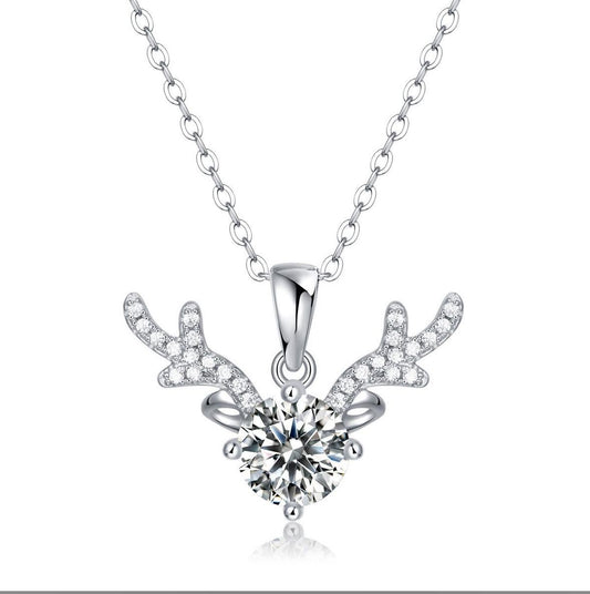 The Angelic Deer Necklace