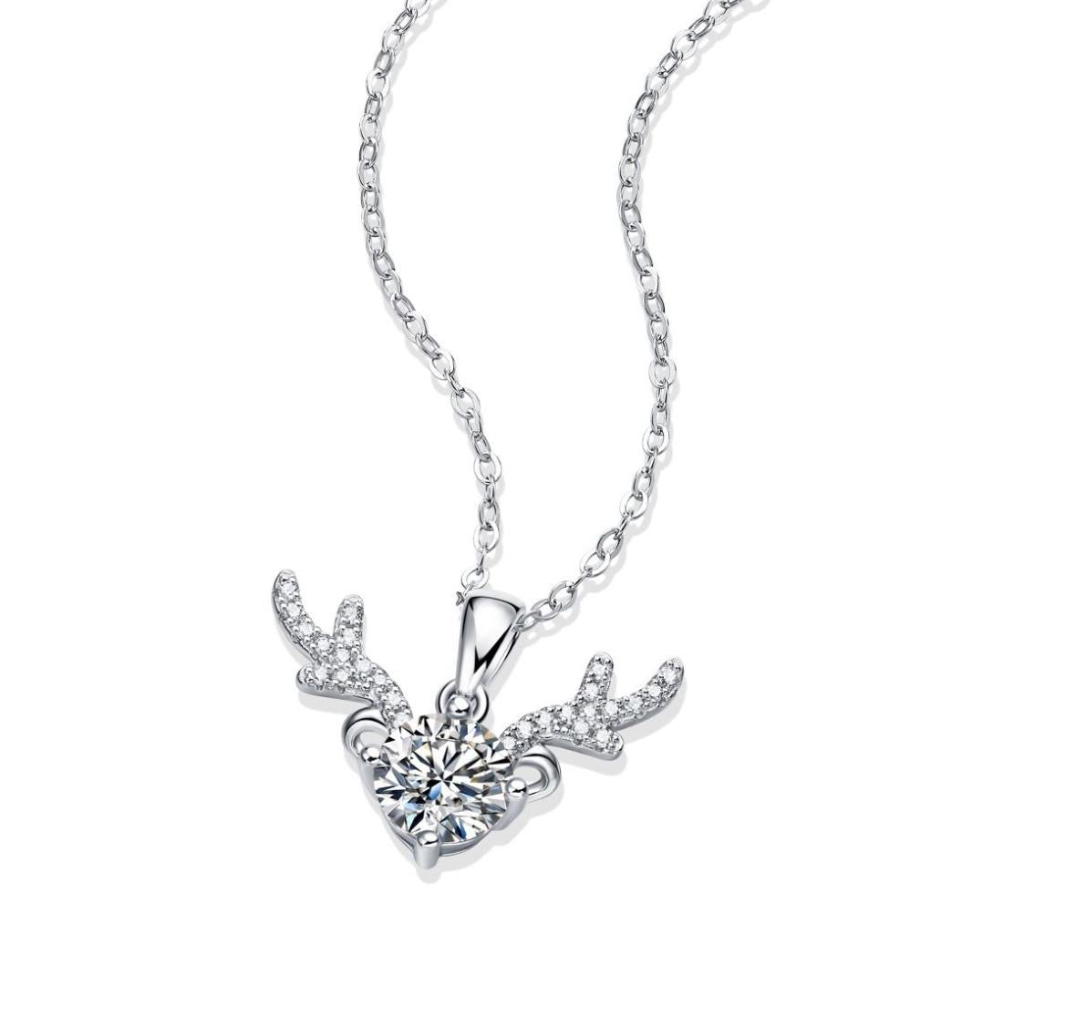 The Angelic Deer Necklace