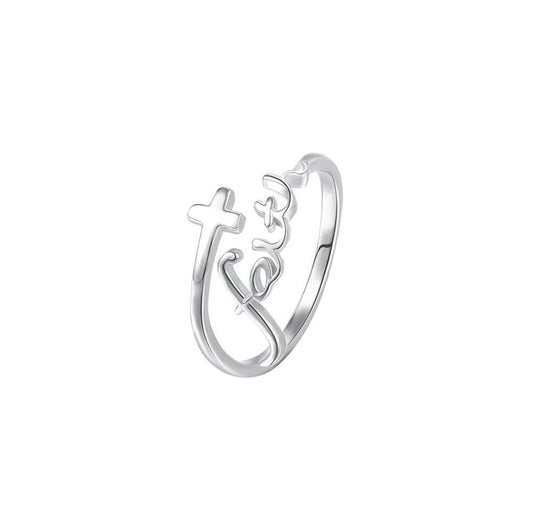 The Serenity Cross Ring