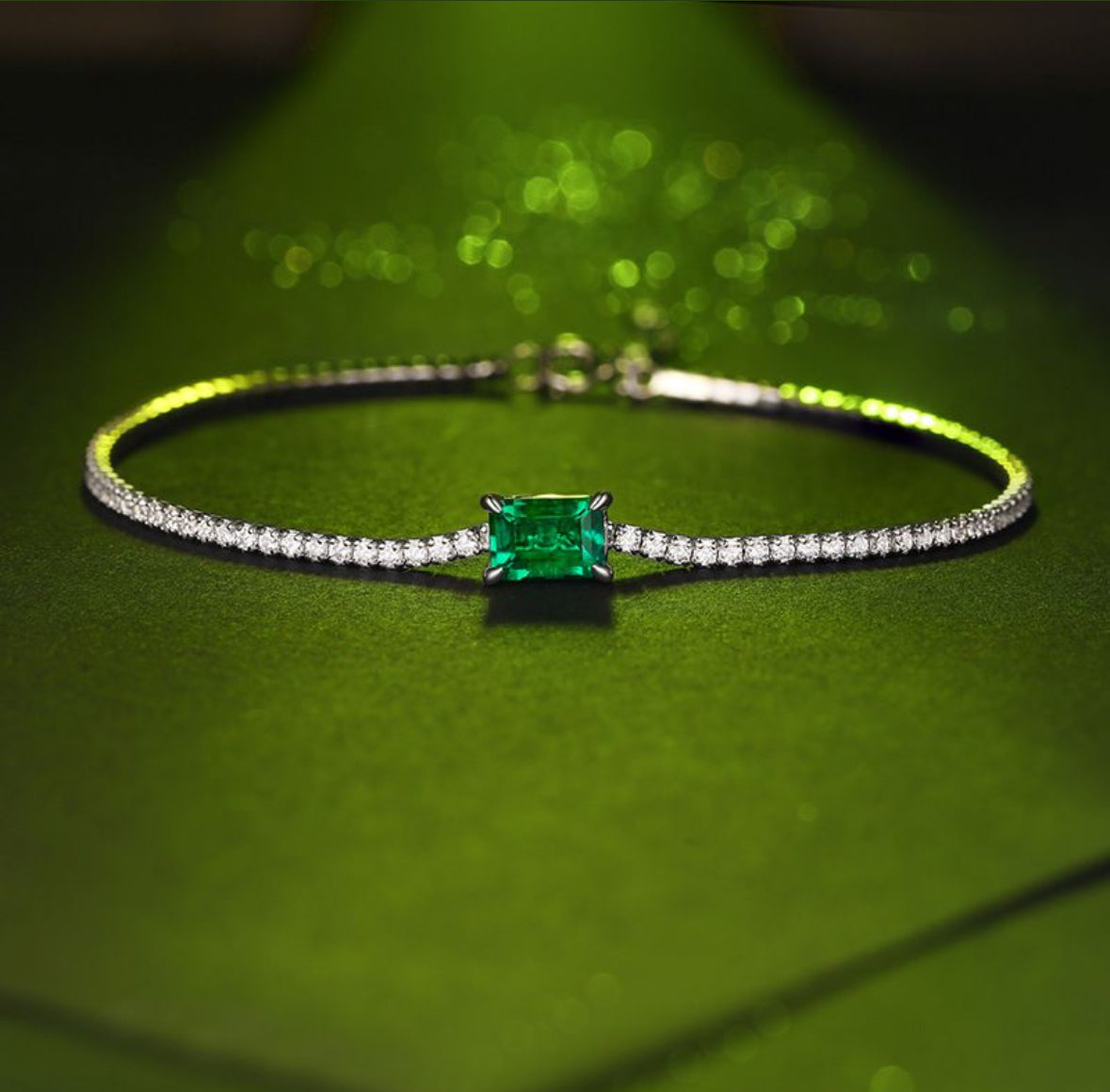 Stilla Emerald Bracelet