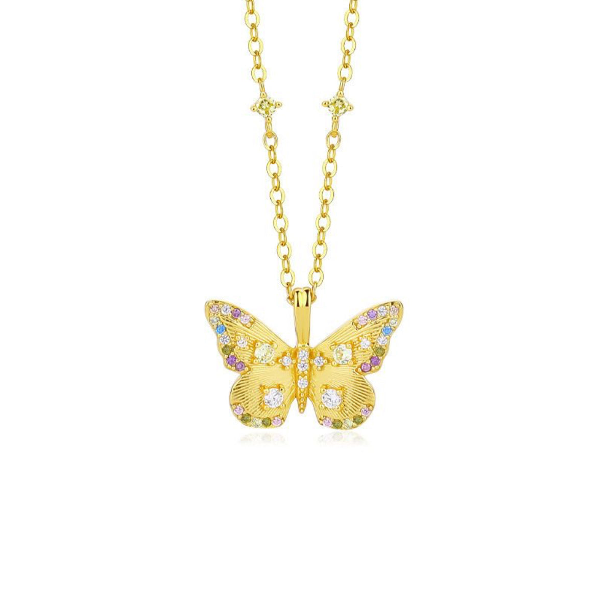 Mariposa Butterfly Necklace