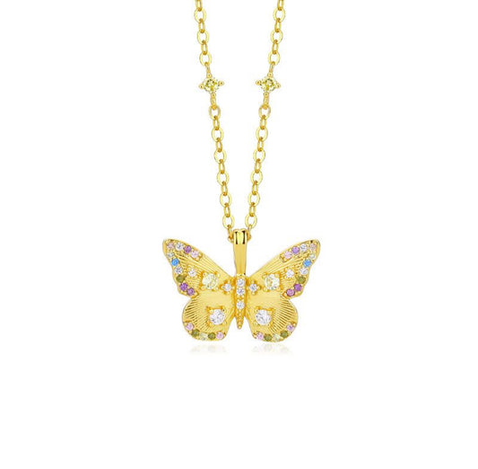 Mariposa Butterfly Necklace