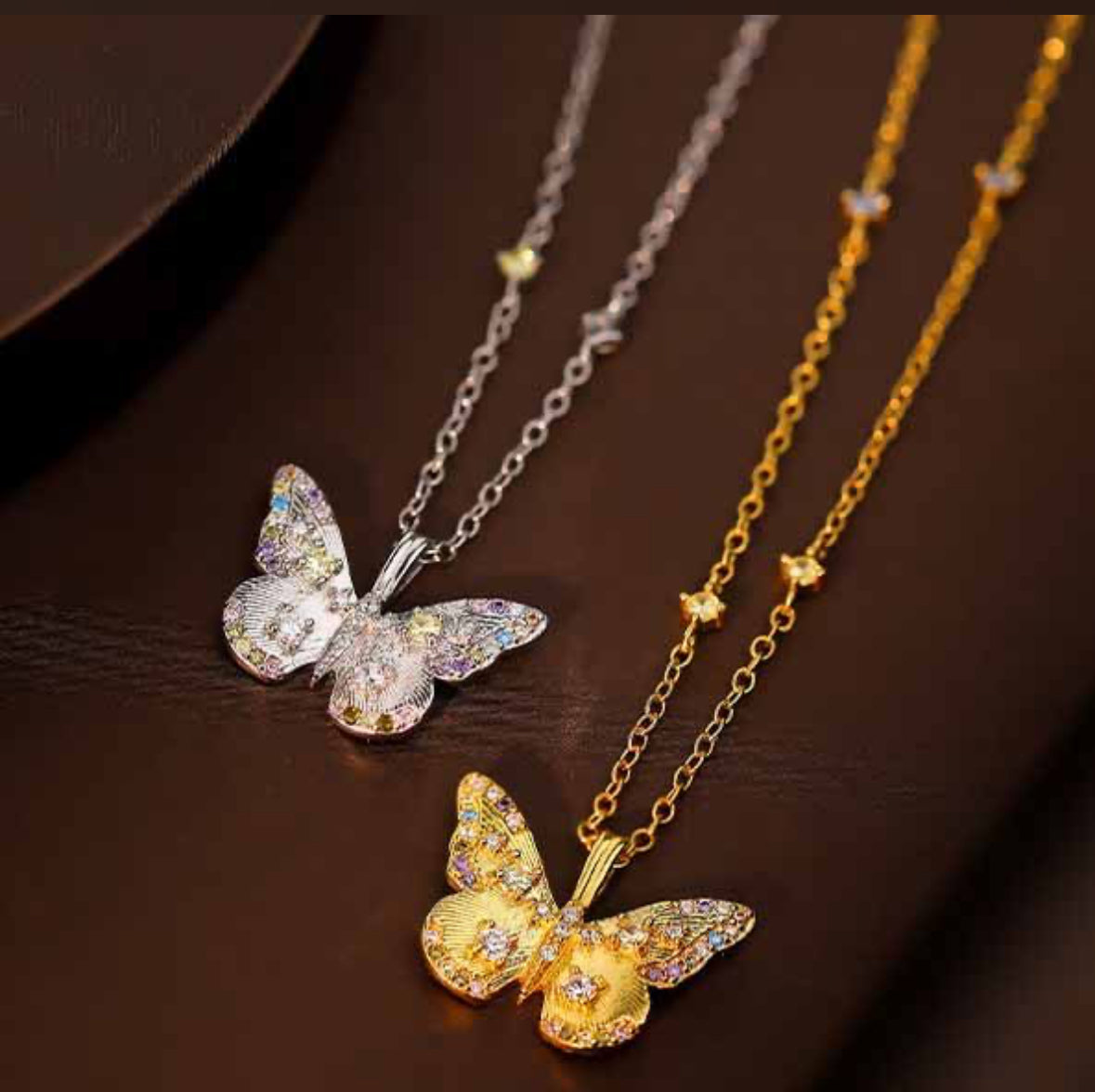 Mariposa Butterfly Necklace