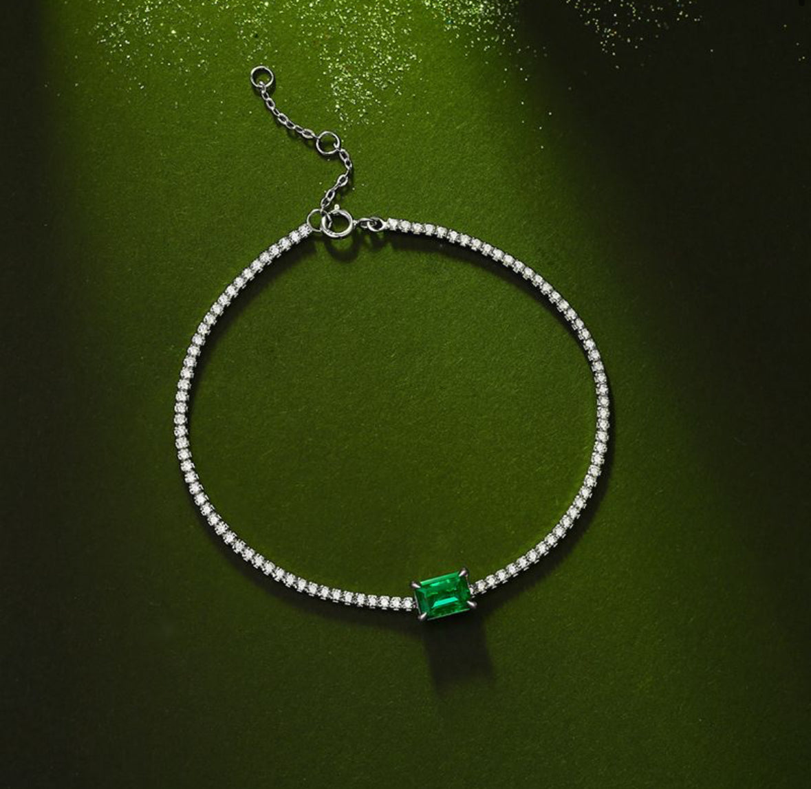 Stilla Emerald Bracelet