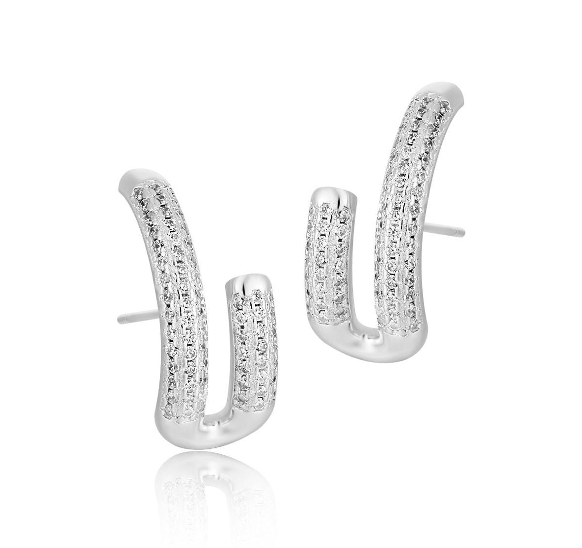 The Liora Pavé Earrings